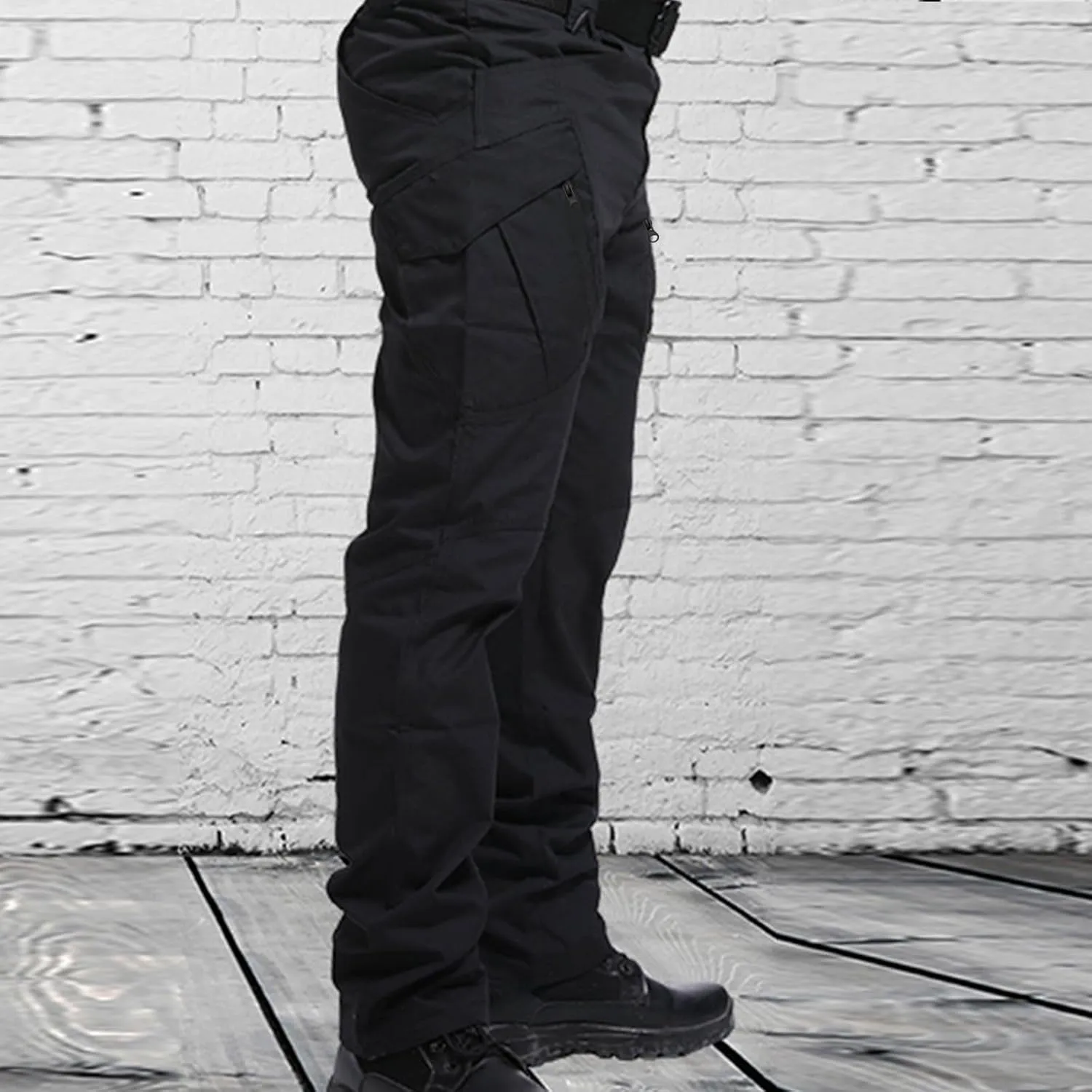 Men's Tactical Pants Military Cargo Pants Stretch Work Pants Multi Pockets Hiking Pants Outdoor Activity Pants