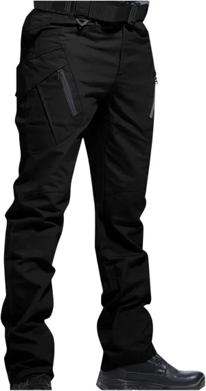 Men's Tactical Pants Military Cargo Pants Stretch Work Pants Multi Pockets Hiking Pants Outdoor Activity Pants