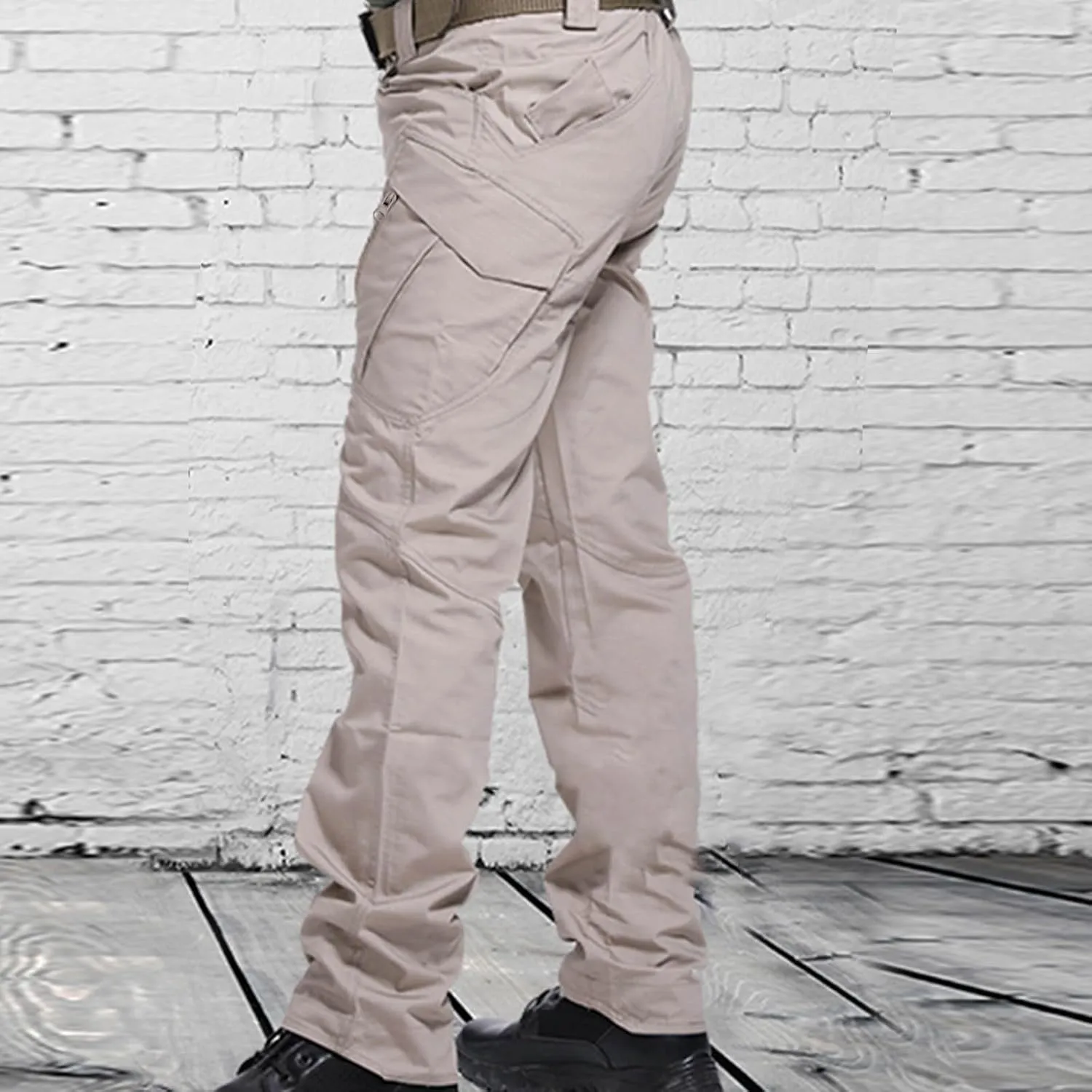 Men's Tactical Pants Military Cargo Pants Stretch Work Pants Multi Pockets Hiking Pants Outdoor Activity Pants