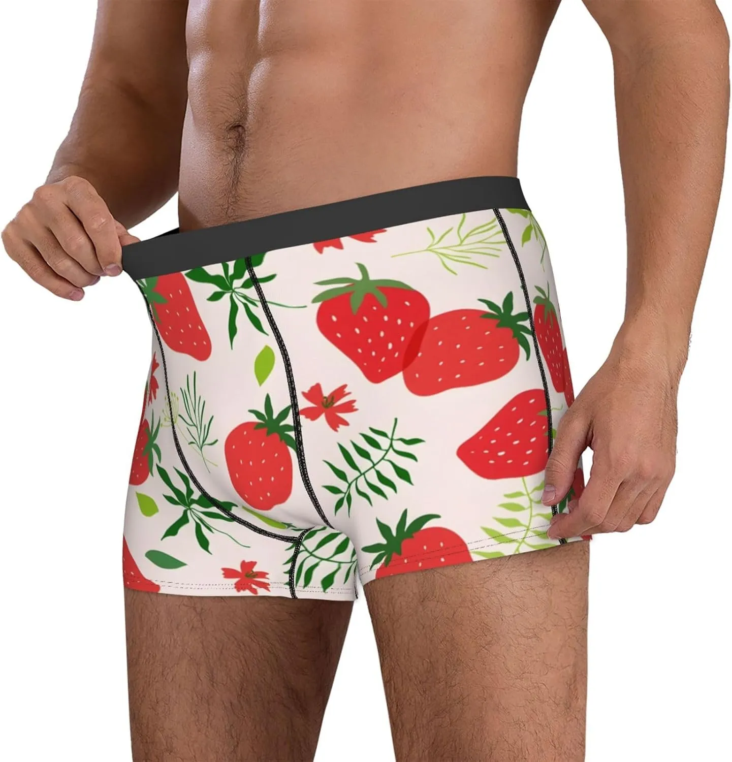 Men's Underwear Boxer Briefs Quick Dry, Soft Wide Waistband Boxer Shorts Underwear