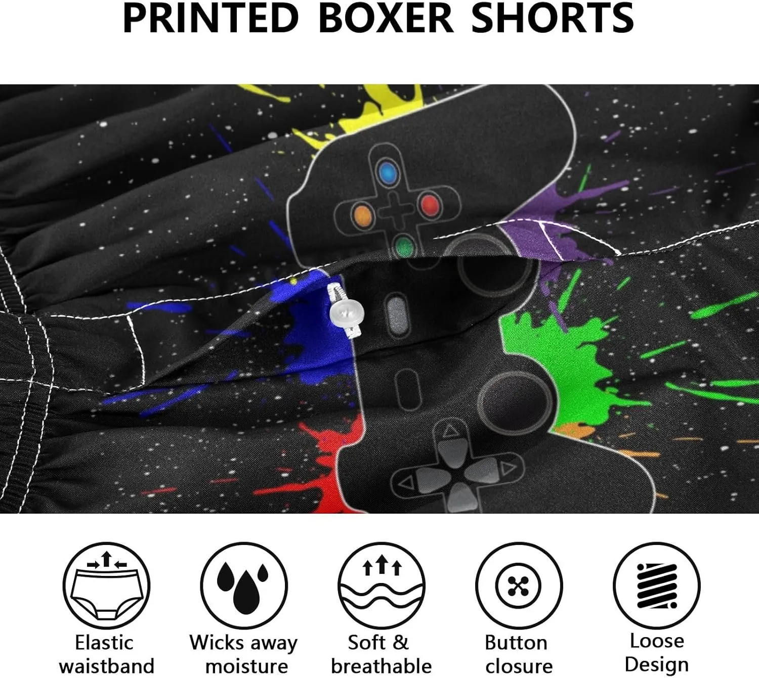 Men's Underwear Boxer Briefs Shorts Cotton Pocket Swimwear Bathing Suit(S-2XL)
