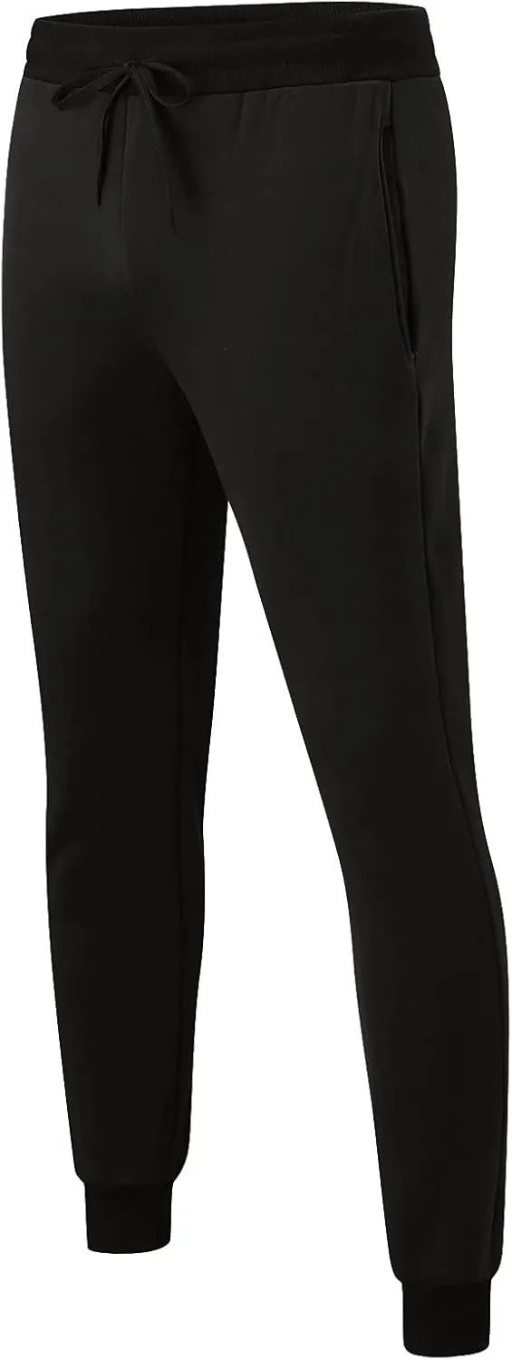 Mens Workout Cargo Sweatpants Color Zipper Pocket Trouser Fashion Mens Tapered Joggers Men's Flap Pocket Drawstring