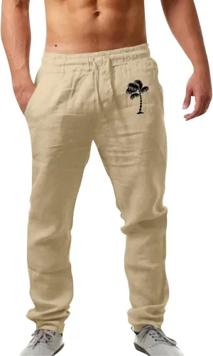 Mens Workout Cargo Sweatpants Fit Sport Pants Lightweight Tactical Pant Hiking Jogger with Multi-Pocket Men Outdoor