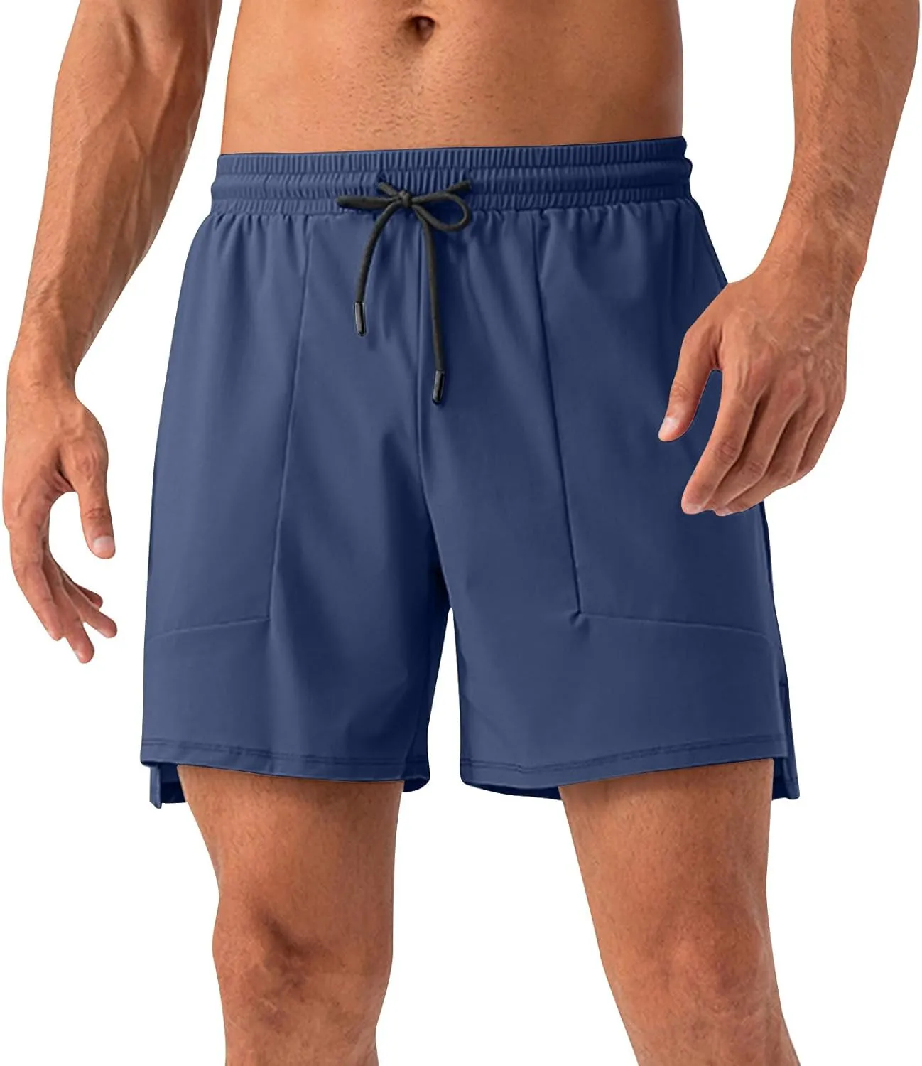 Mens Workout Shorts Quick Dry Athletic Shorts 2025 Fashion Gym Shorts Loose Fit Lightweight Running Shorts Plus Size