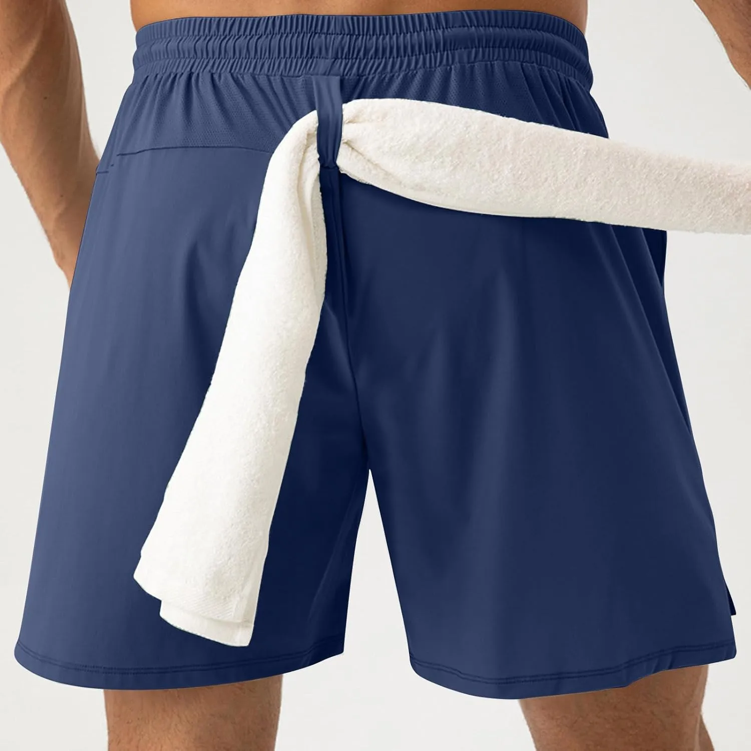 Mens Workout Shorts Quick Dry Athletic Shorts 2025 Fashion Gym Shorts Loose Fit Lightweight Running Shorts Plus Size