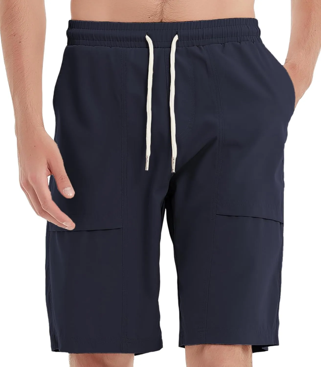 Msmsse Men's Hiking Shorts Quick Dry Basketball Sports Workout Lightweight Athletic Shorts for Men