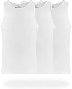 Pair of Thieves Men's Tank Top Undershirts 3 Pack - Slim Fit, Soft & Breathable Tank A Shirt - Comfortable Men's Undershirts