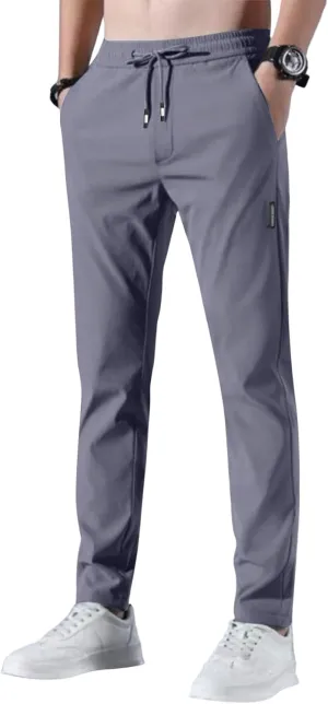 Palcomfy Pants for Men - Glidepants Pants Men Lightweight Hiking Pants Breathable Stretch Active Pants Quick Dry Pants