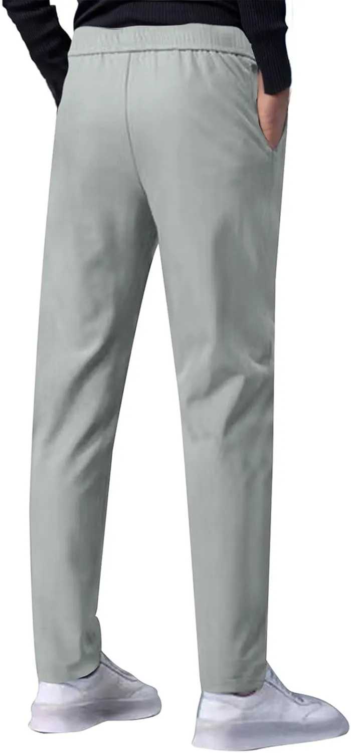 Palcomfy Pants for Men - Glidepants Pants Men Lightweight Hiking Pants Breathable Stretch Active Pants Quick Dry Pants