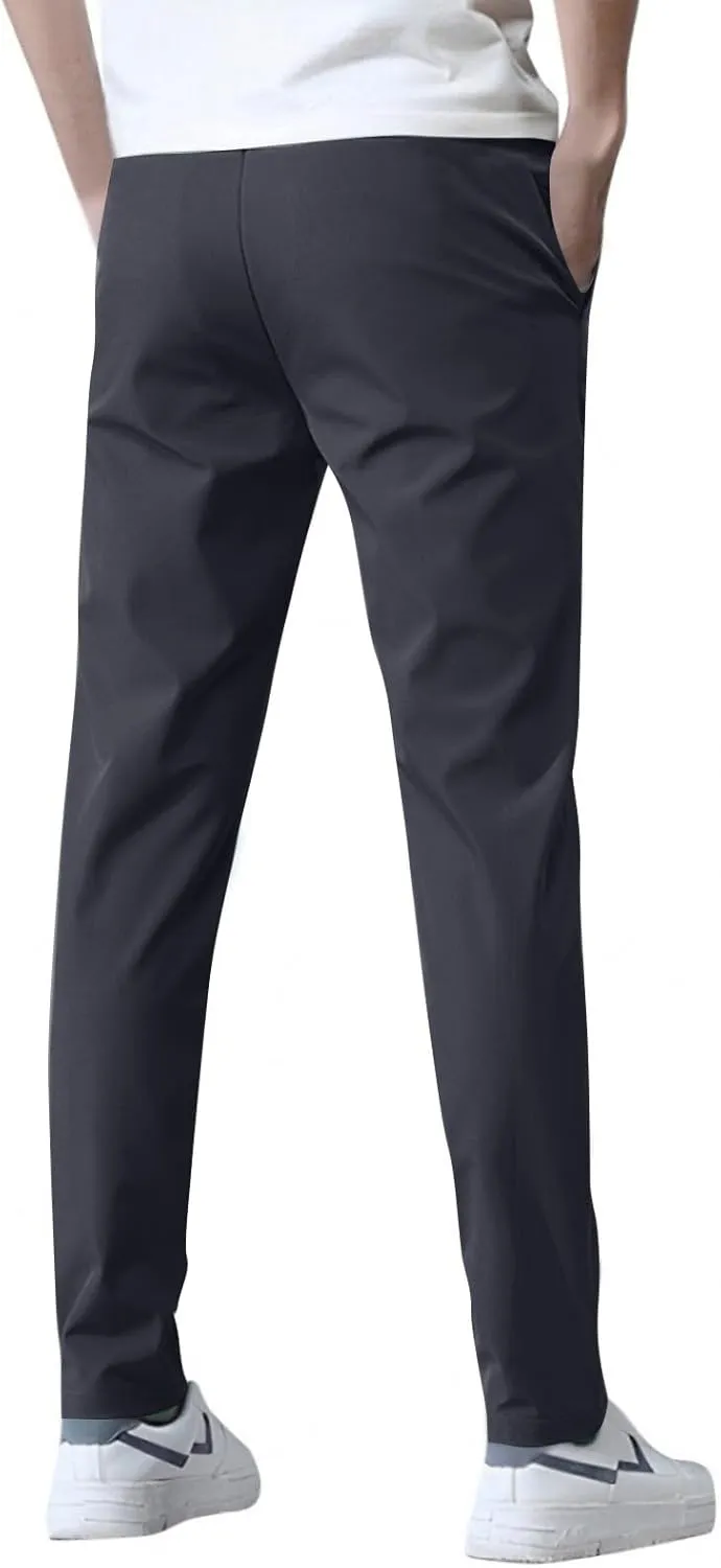 Palcomfy Pants for Men - Glidepants Pants Men Lightweight Hiking Pants Breathable Stretch Active Pants Quick Dry Pants