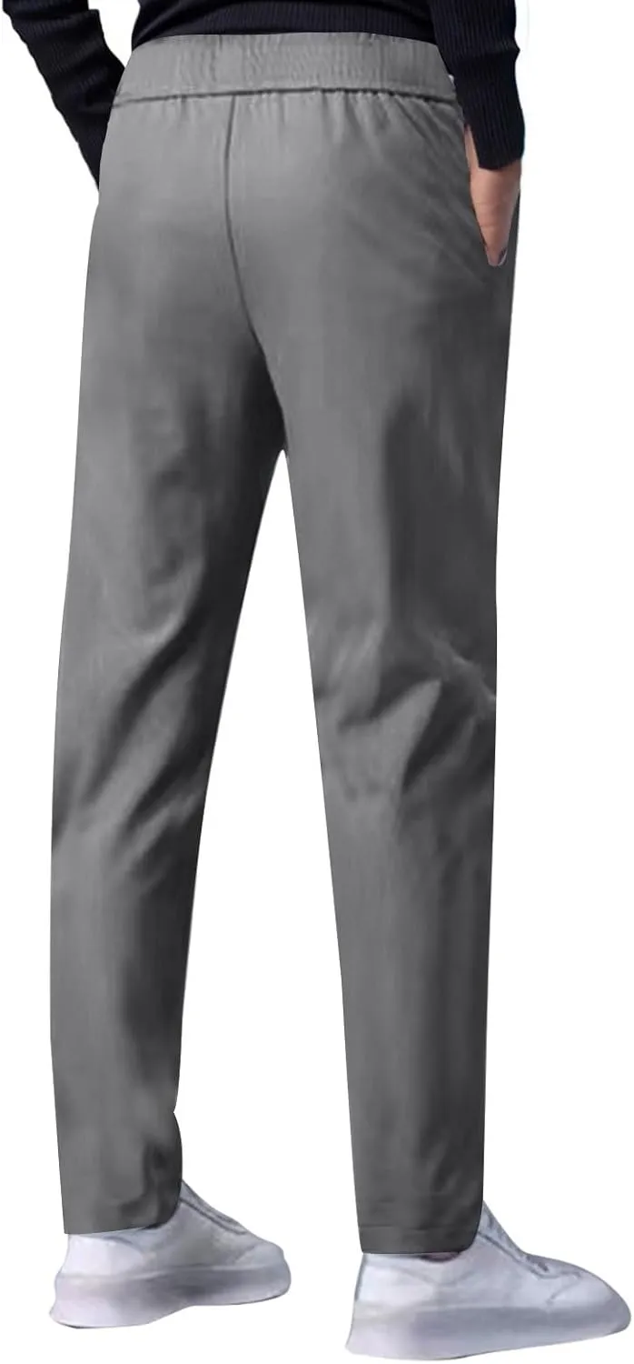 Palcomfy Pants for Men - Glidepants Pants Men Lightweight Hiking Pants Breathable Stretch Active Pants Quick Dry Pants