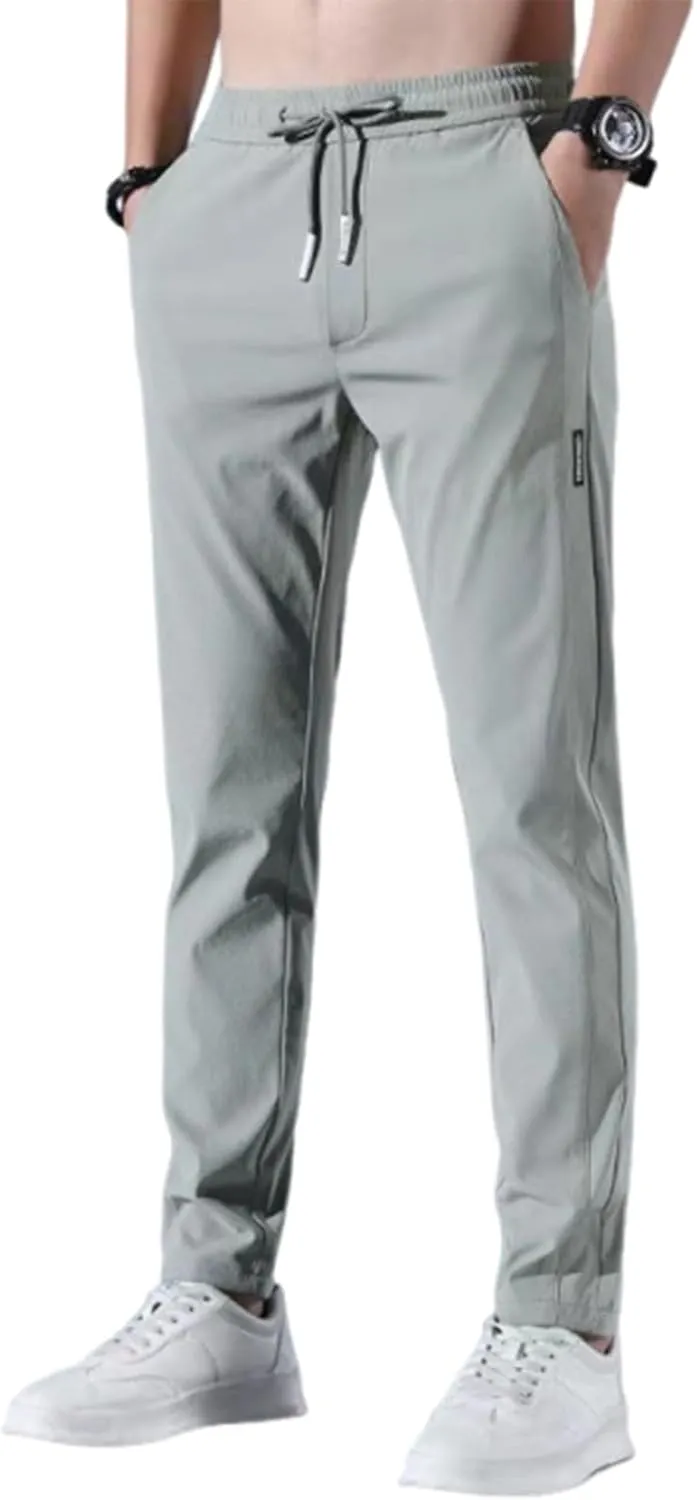 Palcomfy Pants for Men - Glidepants Pants Men Lightweight Hiking Pants Breathable Stretch Active Pants Quick Dry Pants