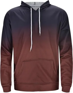 Plain Hoodie Spring And Autumn Casual Short Sleeved Round Neck Solid Color Thin Sweater Top Men'S Fashion Hoodies &