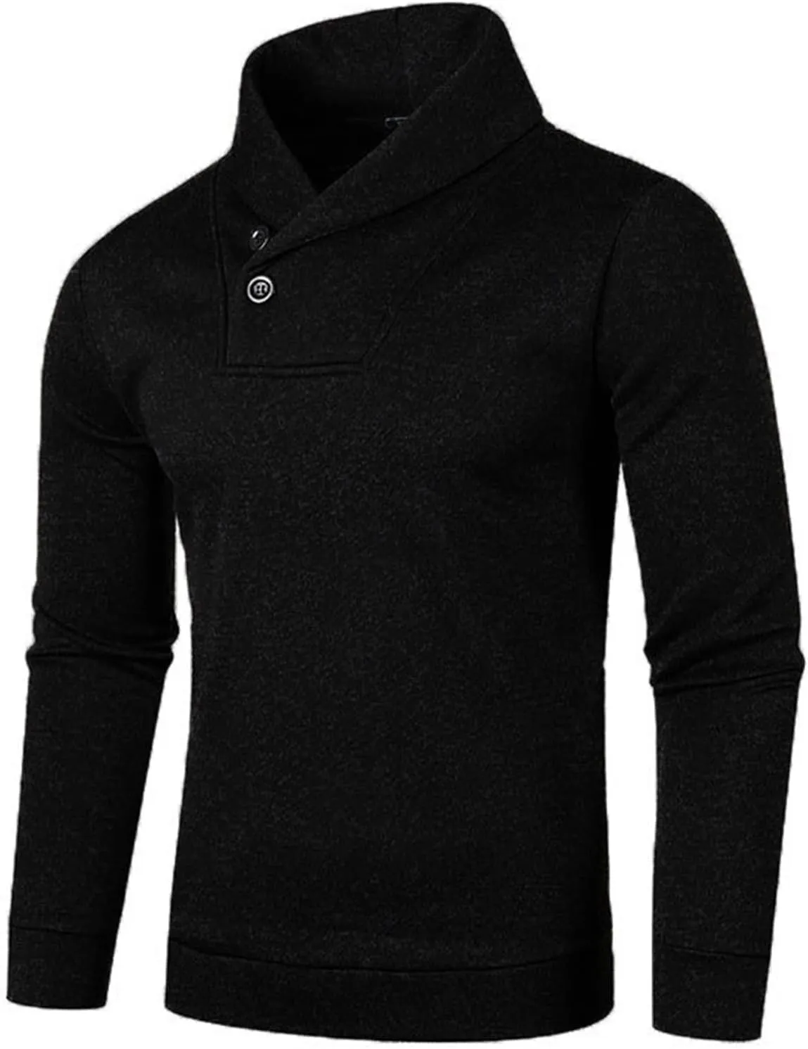 Quarter Zip Men Solid Wool Knitting Lattice Stand Collar Long Sleeve Long Cardigan Coat Mens Casual Jackets