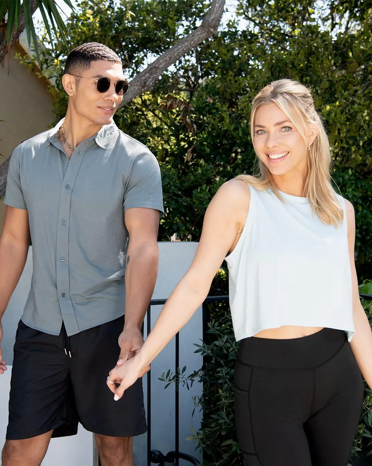 Real Essentials 5 Pack: Women's Dry Fit Crop Summer Tank Top - Gym Yoga Workout Sports Tee (Available in Plus Size)