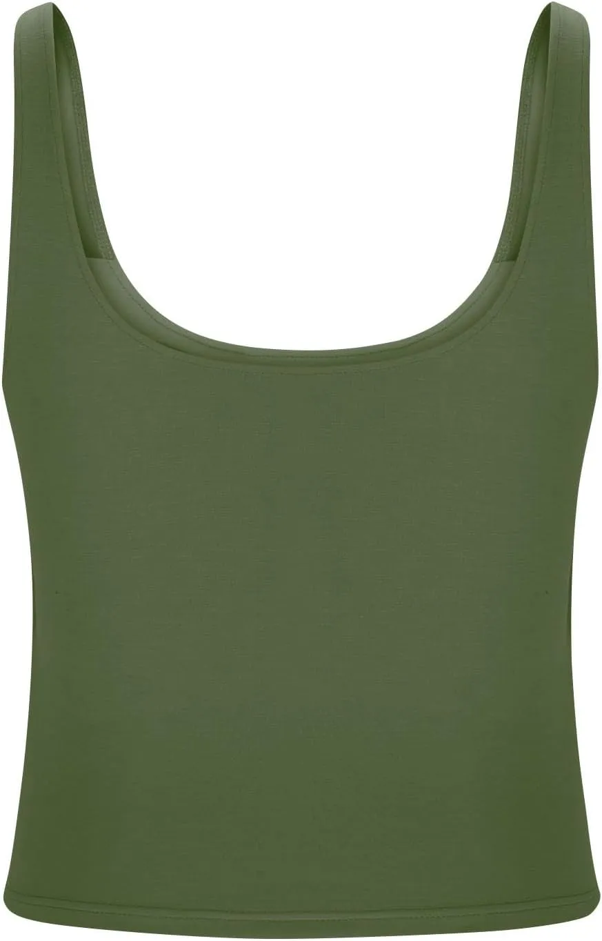 Seamless Workout Tank Tops for Women Summer Racerback Sleeveless Tops with Built-in Bra U-Back Athletic Gym Yoga Shirt