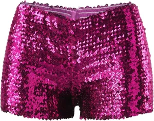 Sequin Shorts for Women Sparkle Shorts Sexy Party Dancing Hot Shorts