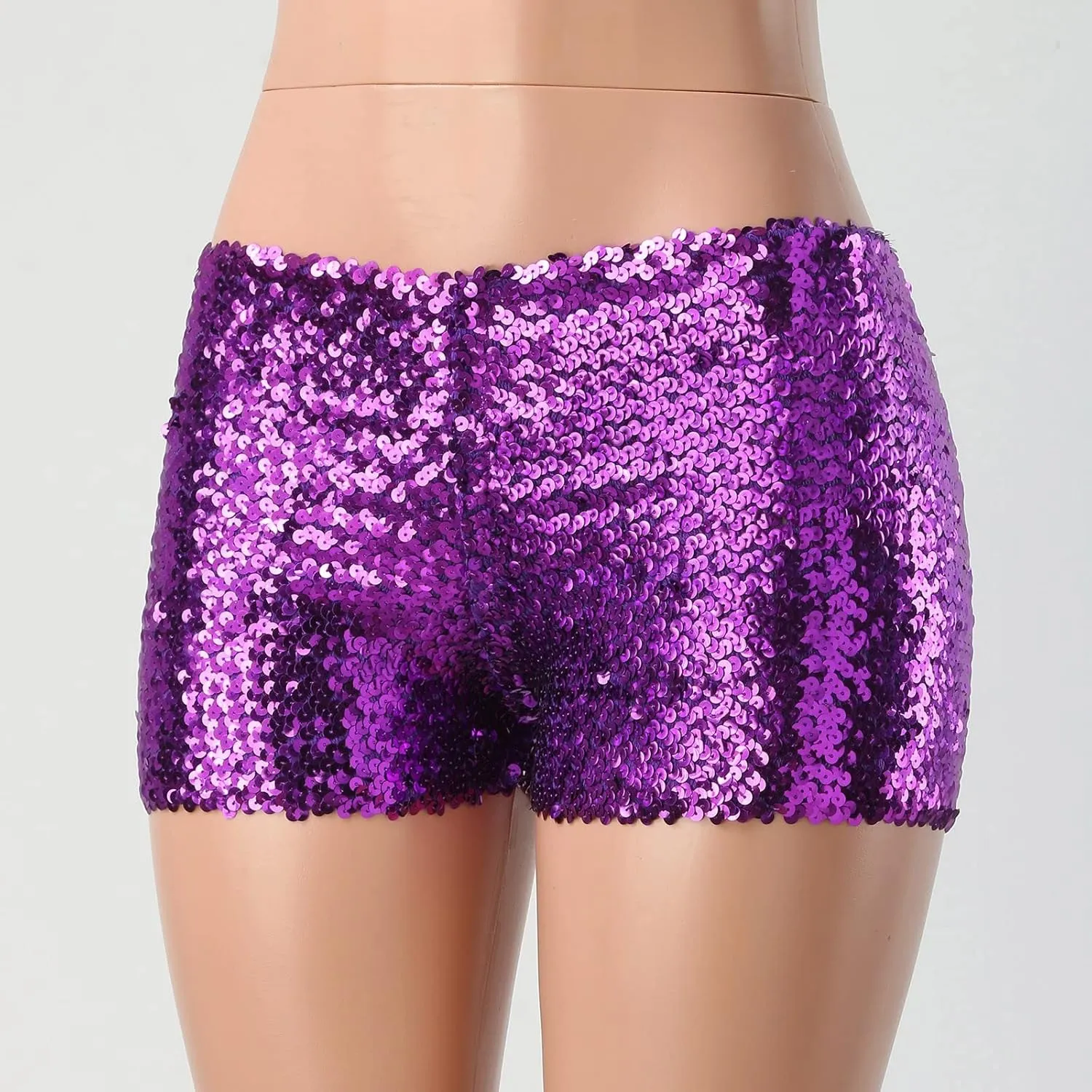 Sequin Shorts for Women Sparkle Shorts Sexy Party Dancing Hot Shorts
