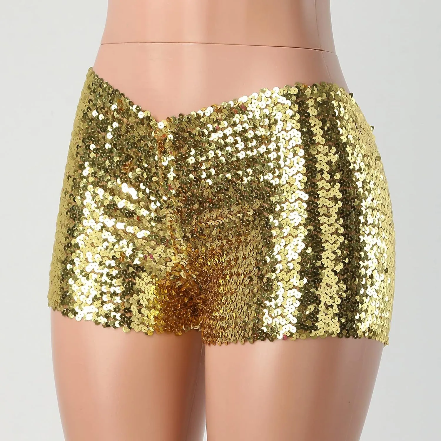 Sequin Shorts for Women Sparkle Shorts Sexy Party Dancing Hot Shorts