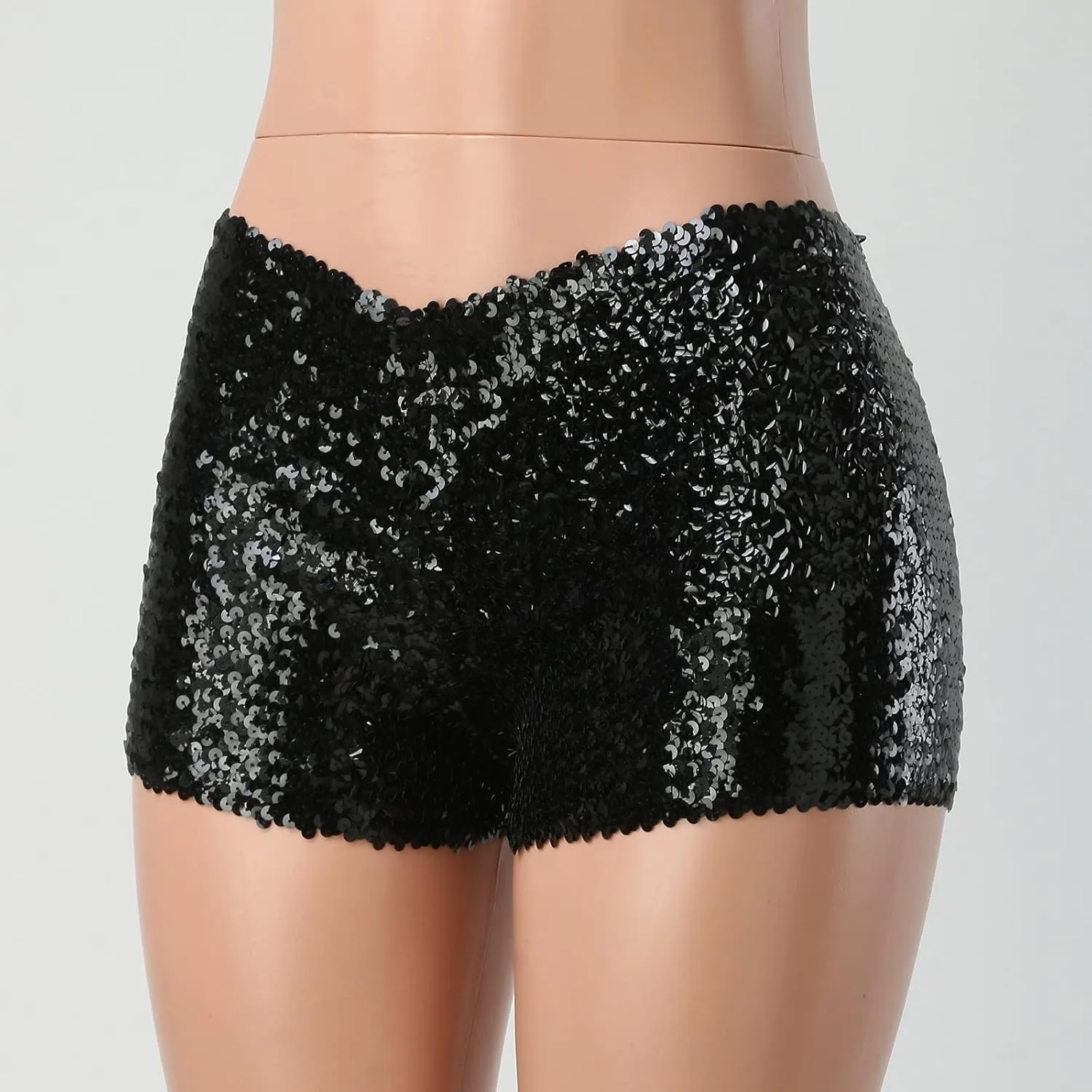 Sequin Shorts for Women Sparkle Shorts Sexy Party Dancing Hot Shorts