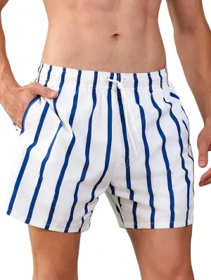 SOLY HUX Men's Quick Dry Swim Trunks Board Shorts Bathing Suits Swimsuit Beach Shorts with Pockets