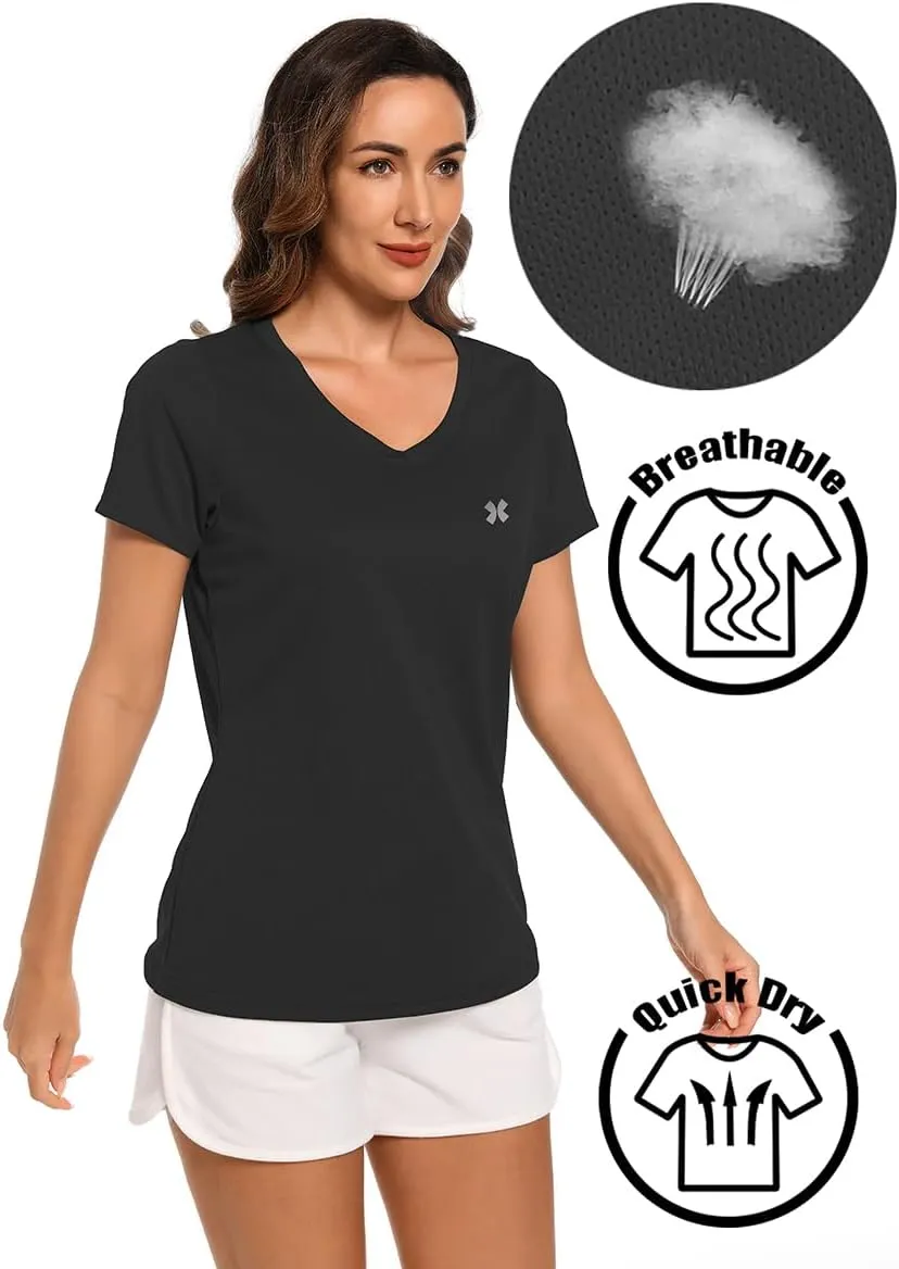 Summer Athletic Sleeveless Tanks Top for Woman Quick Dry UV Protection Running Gym Breathable Sport Shirt Tops