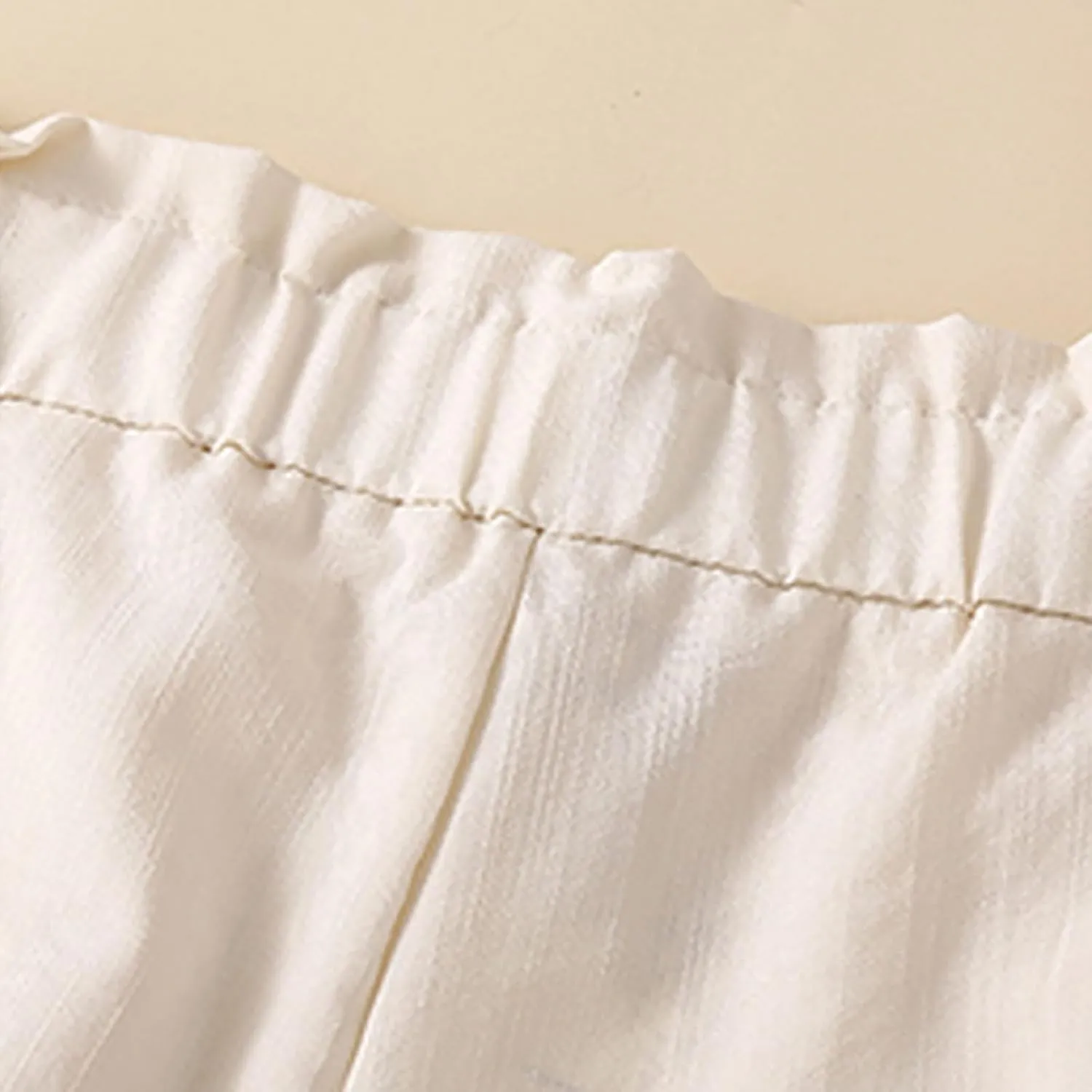 Summer Shorts for Women Loose Elastic High Waisted Shorts Solid Wide Leg Shorts Comfy Elegant Work Trouser Shorts