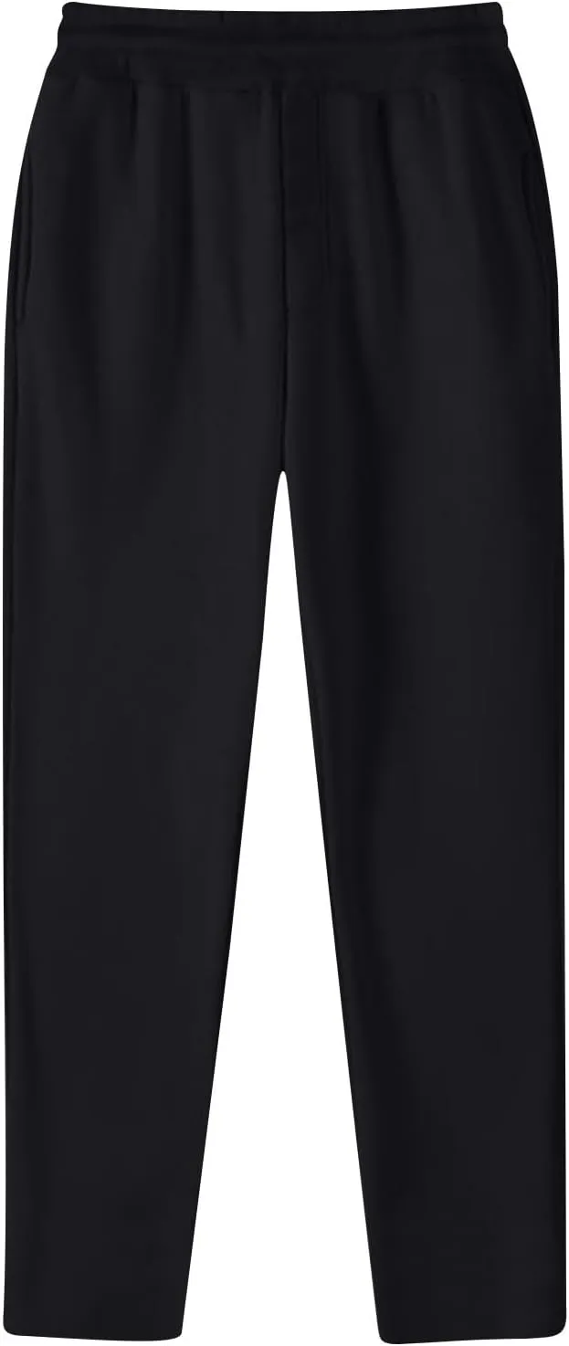Sweatpants for Men Baggy Jogger Athletic Running Straight Leg Trousers with Pockets
