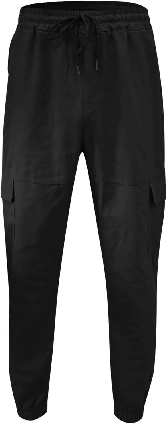 Sweatpants for Men Big and Tall Casual Mens Gifts Cargo Pants Hiking Workout Joggers Tactical Loose Straight Trousers