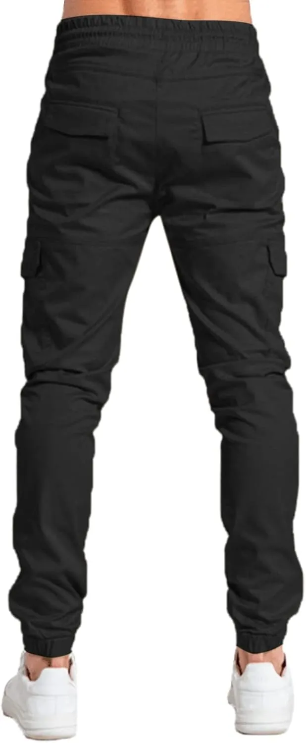 Sweatpants for Men Big and Tall Casual Mens Gifts Cargo Pants Hiking Workout Joggers Tactical Loose Straight Trousers