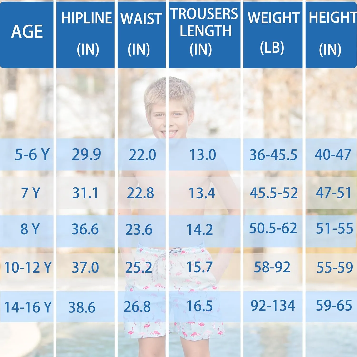 swimsobo Boys Swim Trunks for 5-16 Years Compression Liner Swimsuit Shorts Swimwear Boxer Bathing Suit