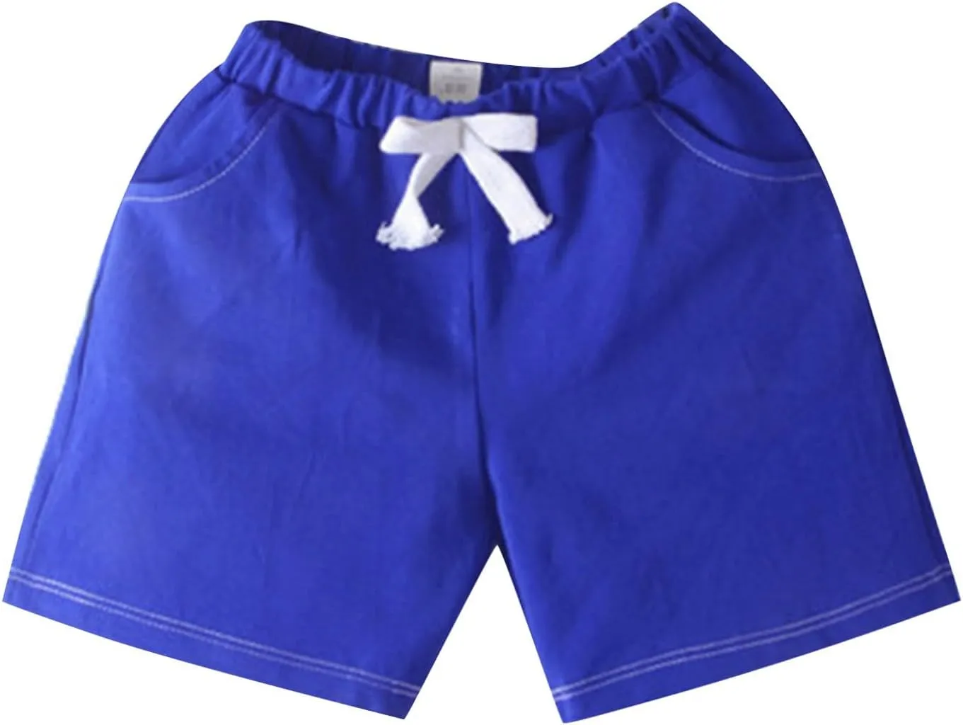 Toddler Baby Boy Shorts Drawstring Elastic Waist Pull On Jogger Shorts Cotton Girls Summer Casual Cargo Pants Solid