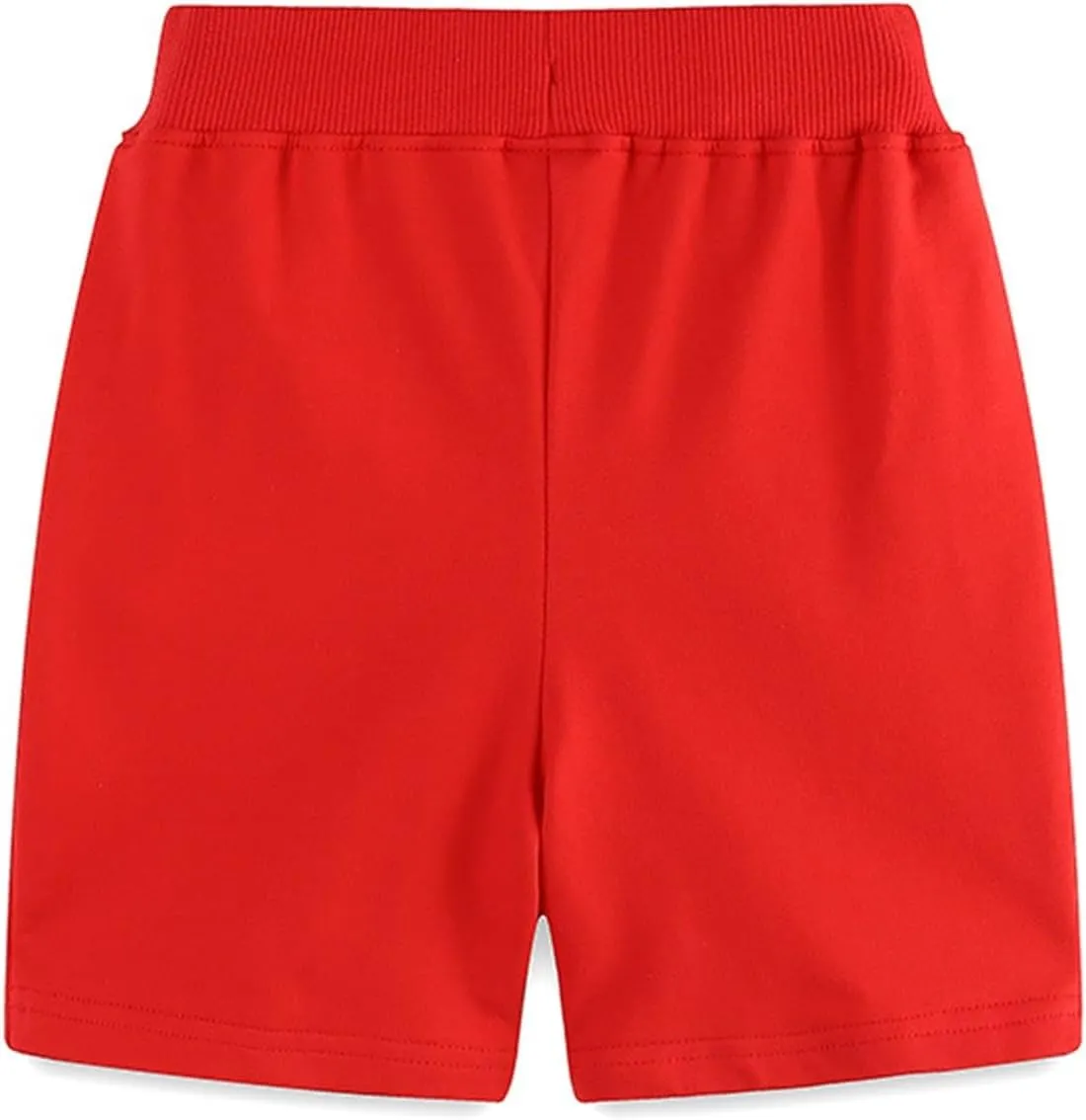 Toddler Boys Girls Basketball Shorts Solid Cotton Athletic Running Shorts Quick Dry Pull on Jogger Pants Summer Clothes