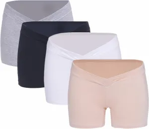 Tremour Women's Under the Bump Maternity Cradle Briefs Pregnancy Underwear Healthy Boyshort