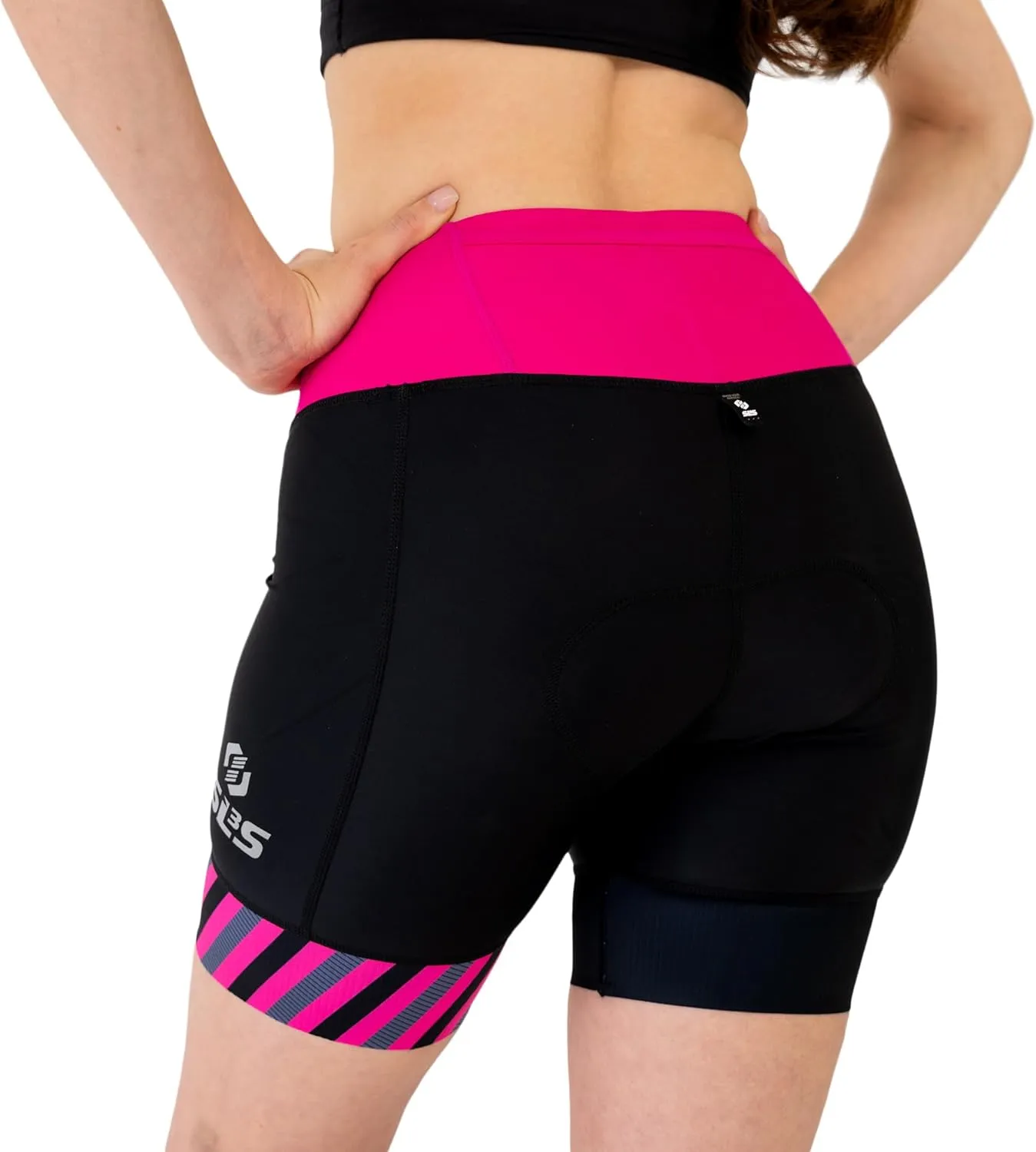 Triathlon Shorts Women - Super Comfy 6" Tri Shorts Women Triathalon Shorts - Slim Athletic Fit Womens Tri Shorts FRT