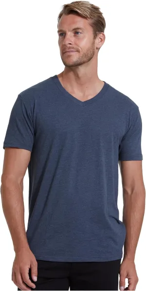 True Classic Mens V Neck T Shirts  Soft, Fitted Undershirts for Men Pack  Mens Undershirts  Cotton Blend, Tag-Free