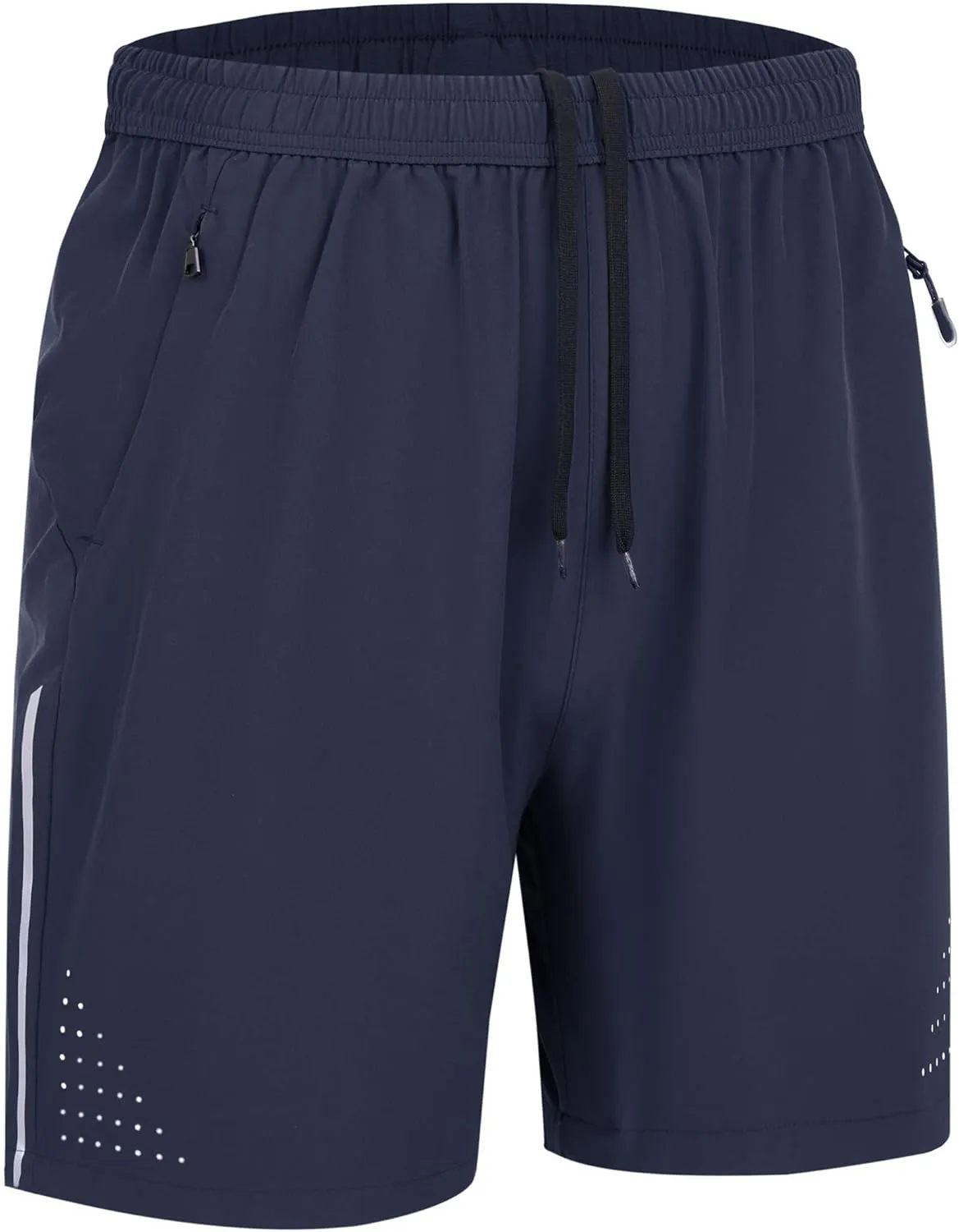 WENRONSTA Men's Athletic Workout Gym Shorts Quick Dry Lightweight Active Tennis Shorts 7" Running Sports Shorts