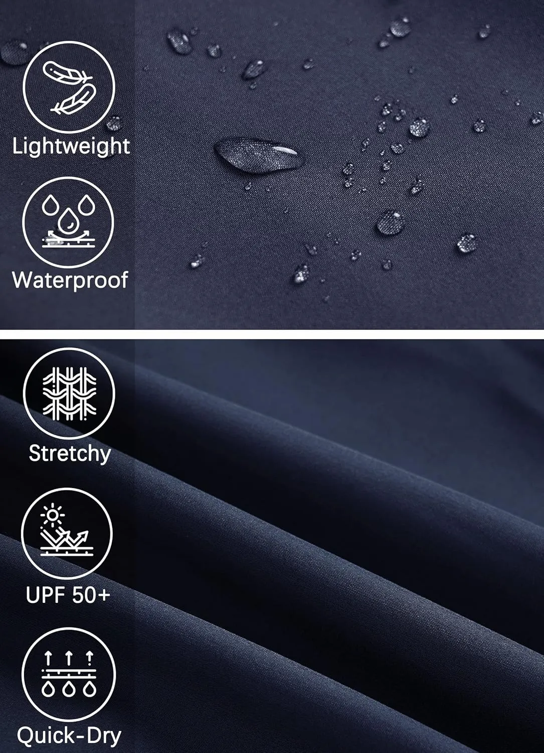 WENRONSTA Men's Athletic Workout Gym Shorts Quick Dry Lightweight Active Tennis Shorts 7" Running Sports Shorts