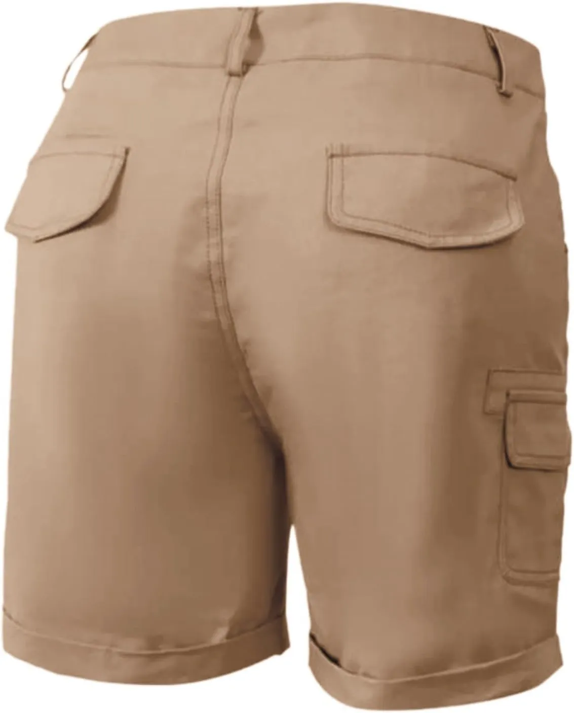 Womens Cargo Shorts Trendy Summer 2025 Casual High Waisted Work Shorts Retro Loose Outdoor Hiking Shorts with Pockets