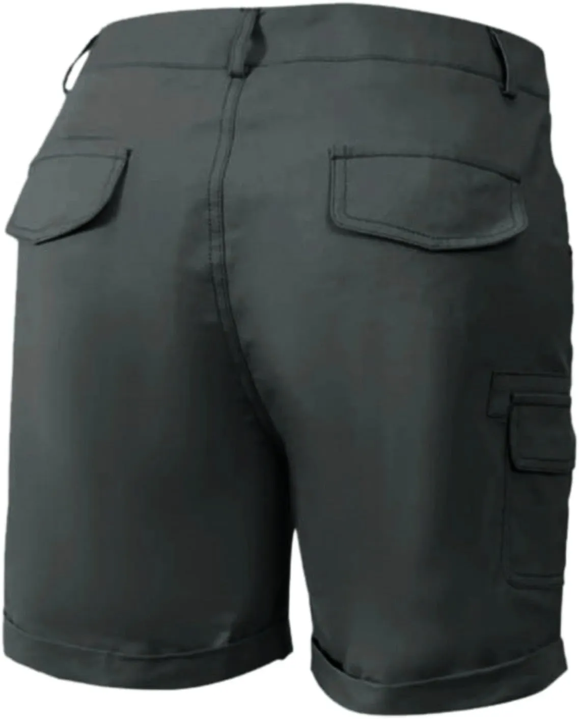 Womens Cargo Shorts Trendy Summer 2025 Casual High Waisted Work Shorts Retro Loose Outdoor Hiking Shorts with Pockets