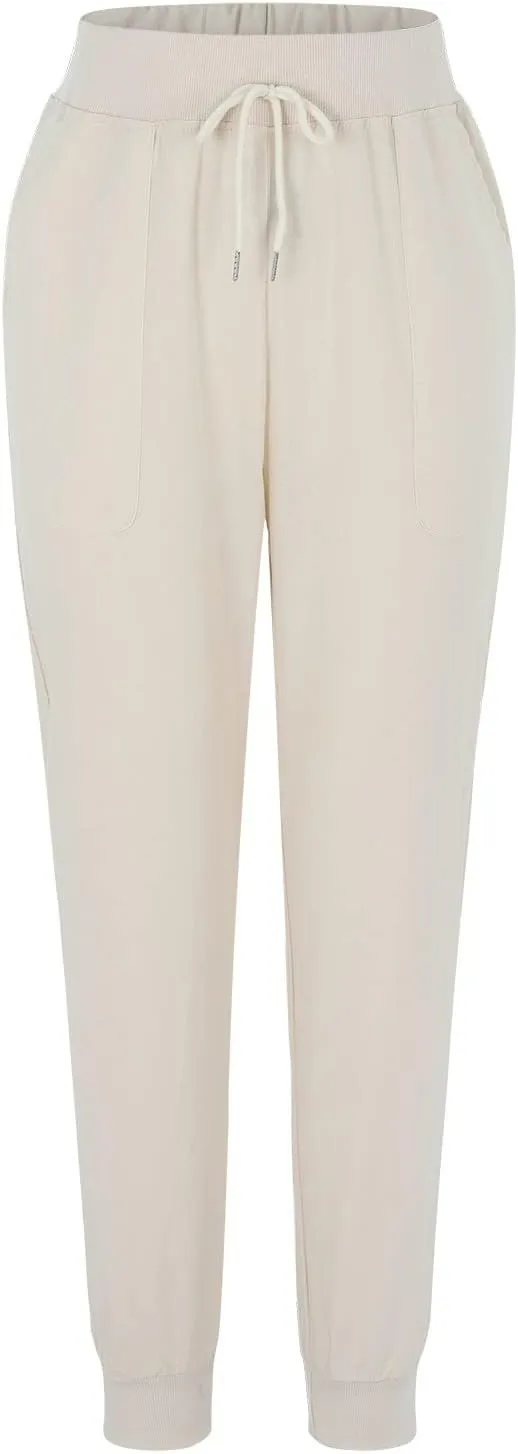Women's Cotton Lace Up Multicolor Multisize Large Size Casual Pants Womens Athletic Yoga Pants with Pockets