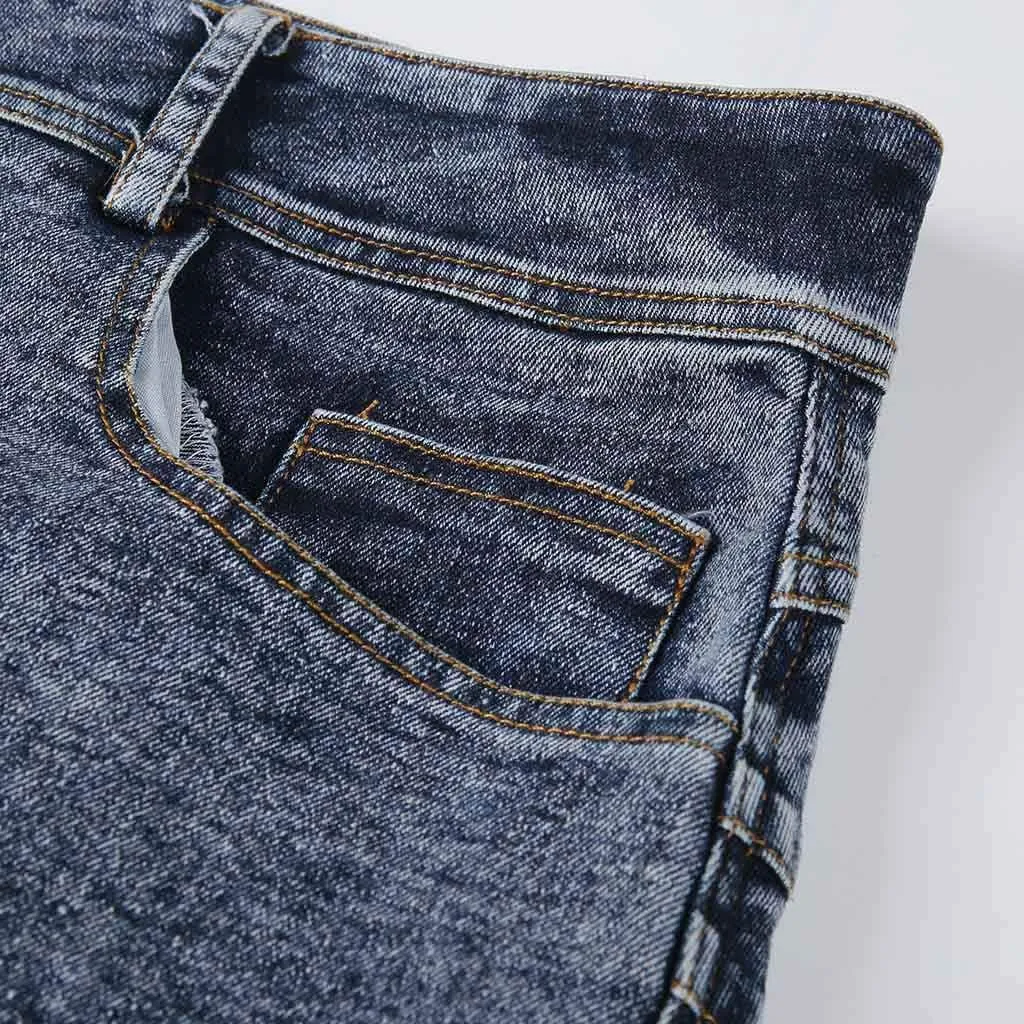 Womens Jean Shorts High Waisted Stretch Skinny Sexy Shorts Summer Casual High Rise Denim Shorts Stretchy Jean Shorts