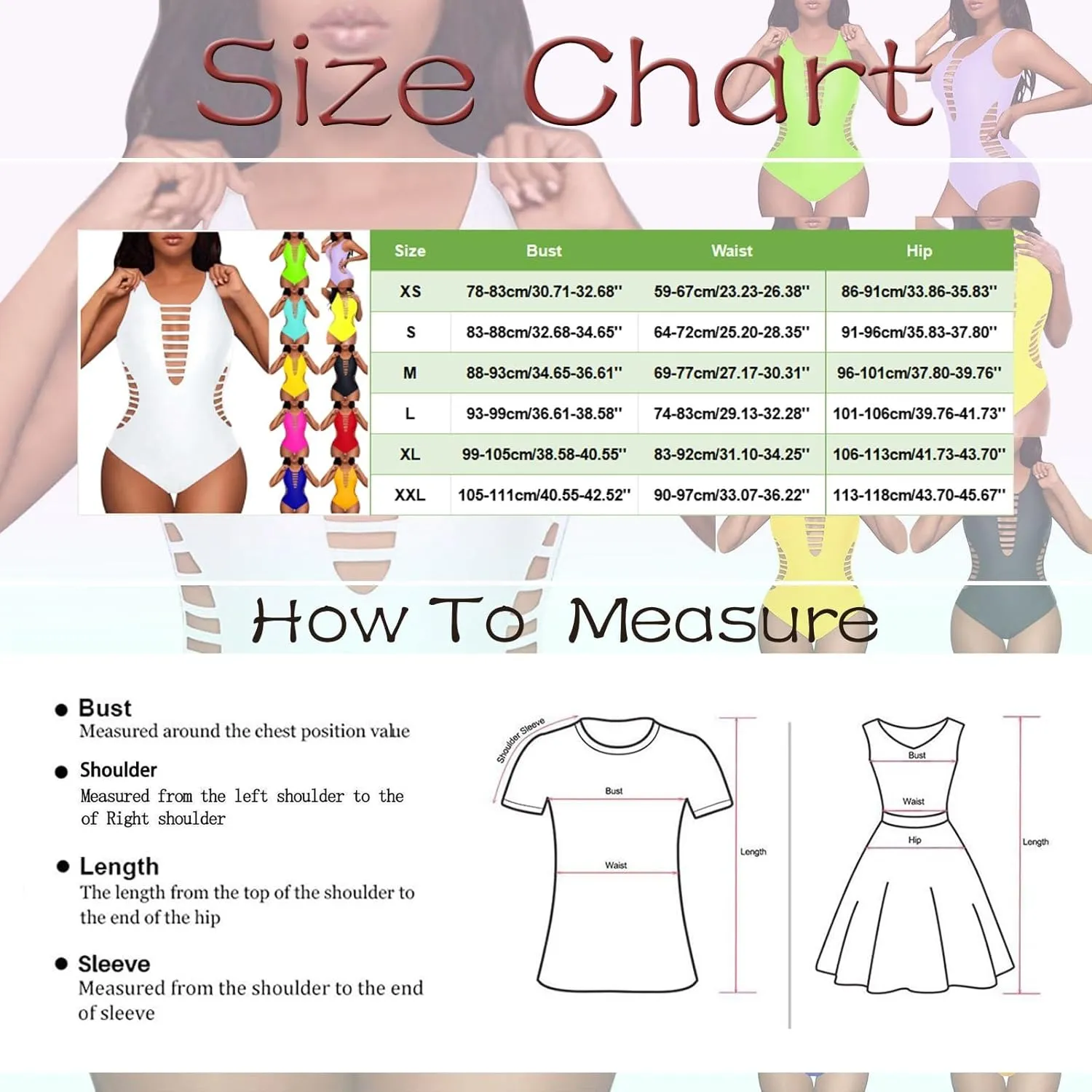 Womens One Piece Bikini Swimsuits Racerback Hollow Out Slimming High Cut Swimwear Backless Tummy Control Bathing Suits