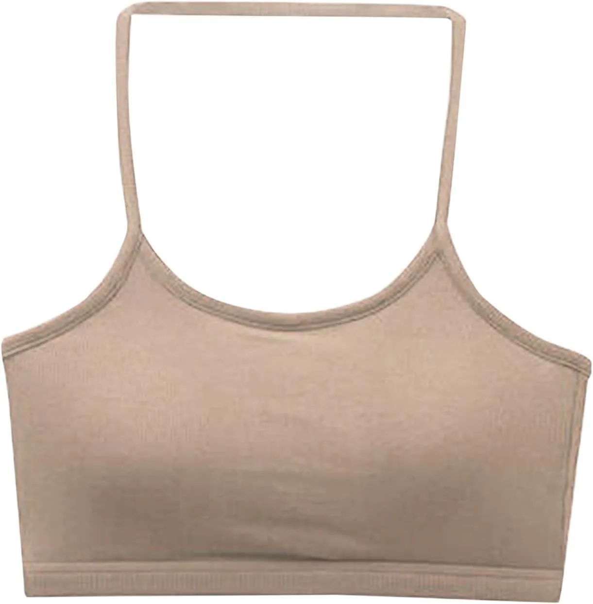 Women's Ribbed Tank Tops with Built in Bras Lightweight Cute Sexy Preppy Y2k Tanks Crop Shirts Fitted Top Shirt